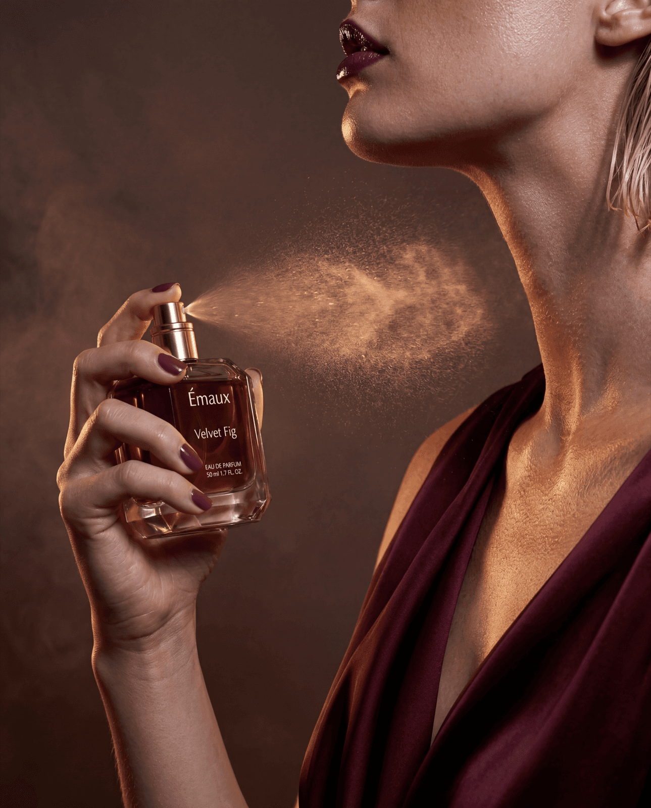Velvet Fig campaign photo — luxury close-up